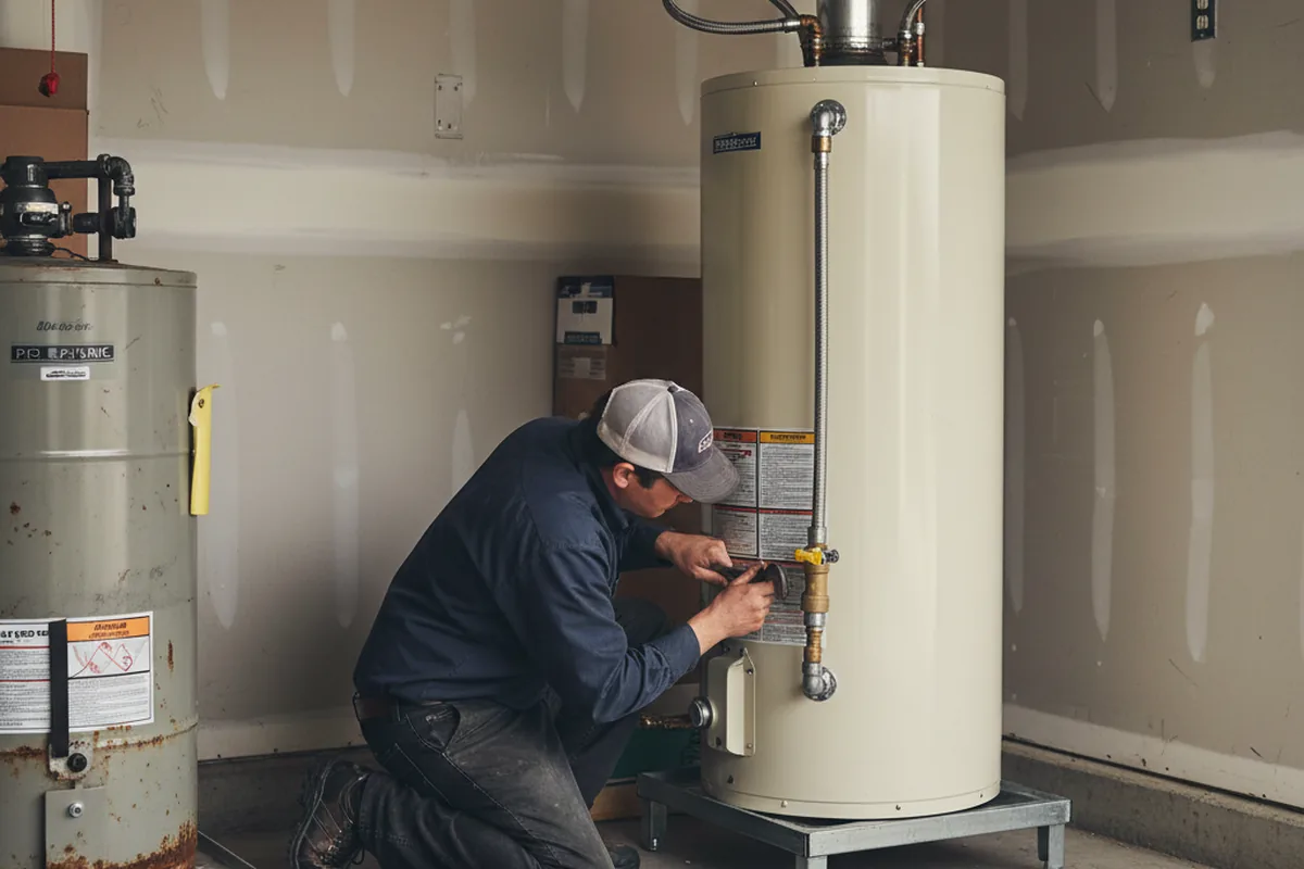 Water heater and shutoff valve replacement in Tellico Plains